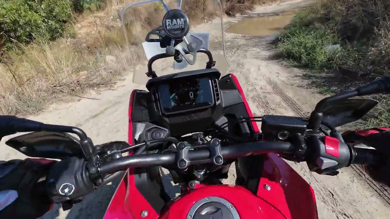 Test ride Honda NX 500