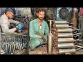 Handmade Manufacturing Process Of Loader Rickshaw Muffler-How the Loader Rickshaw Muffler is Made|