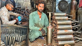 Handmade Manufacturing Process Of Loader Rickshaw Muffler-How the Loader Rickshaw Muffler is Made|| by Amazing Technology 15,221 views 7 months ago 20 minutes