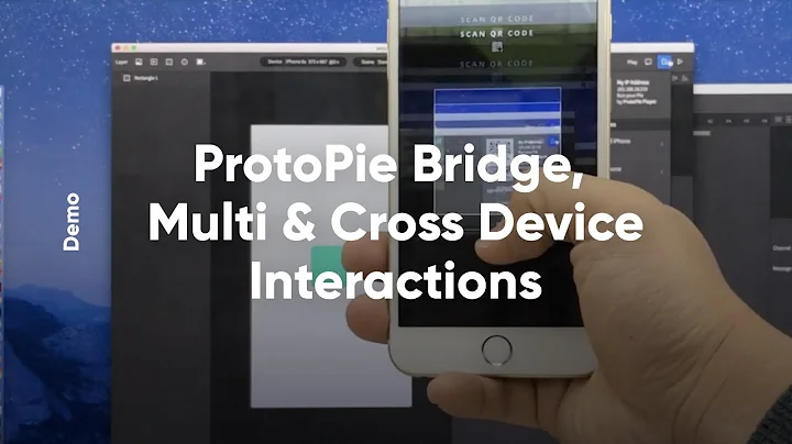 ProtoPie Demo: Multi & Cross Device Interactions