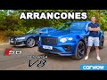 Bentley Bentayga reseña y ¡ARRANCONES vs Audi S8!