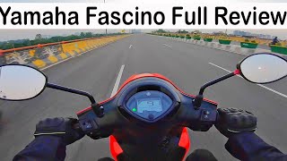 2021 New Yamaha Fascino 125 Full Review l Top Speed l Pros and cons l indiantorque