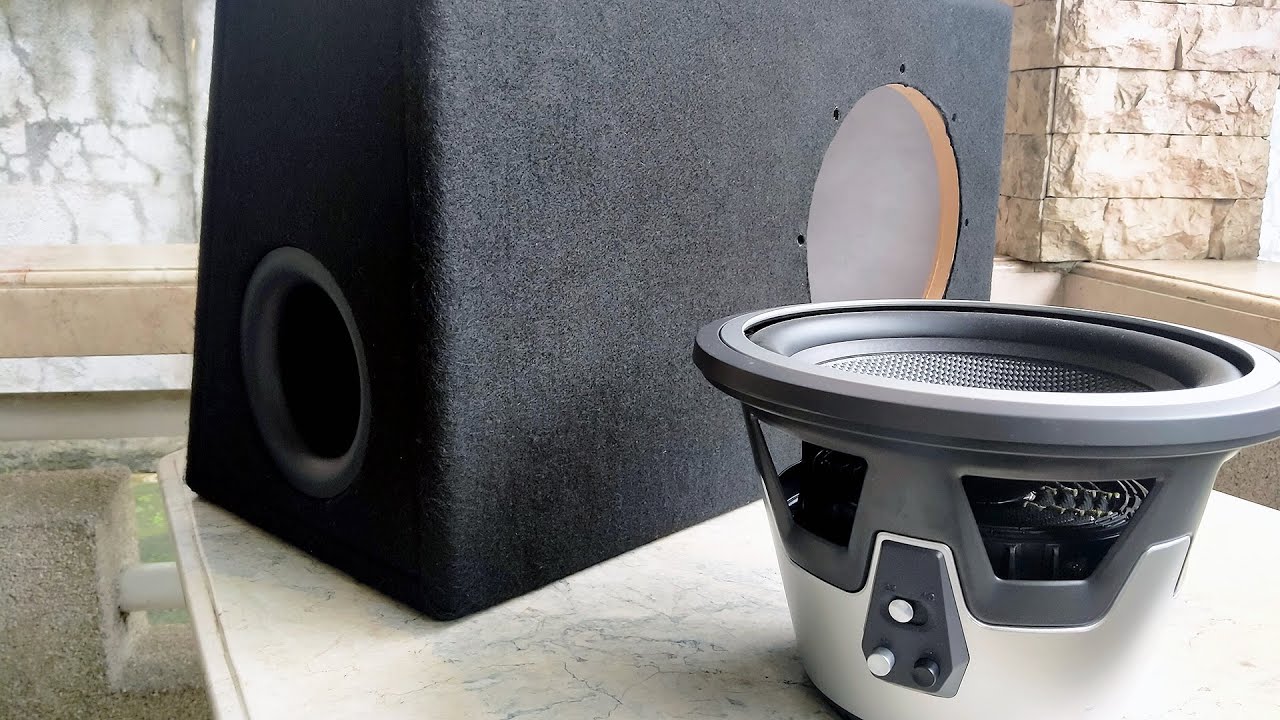 infinity woofer box