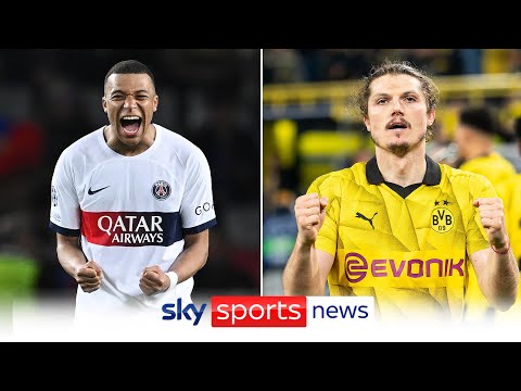 PSG and Borussia Dortmund through to semi-finals of Champions League