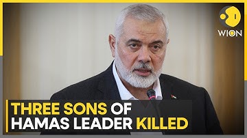 Israel War: Hamas leader Ismail Haniyeh says 3 of his sons were killed in an Israeli strike in Gaza