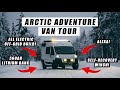 Arctic adventure camper van tour