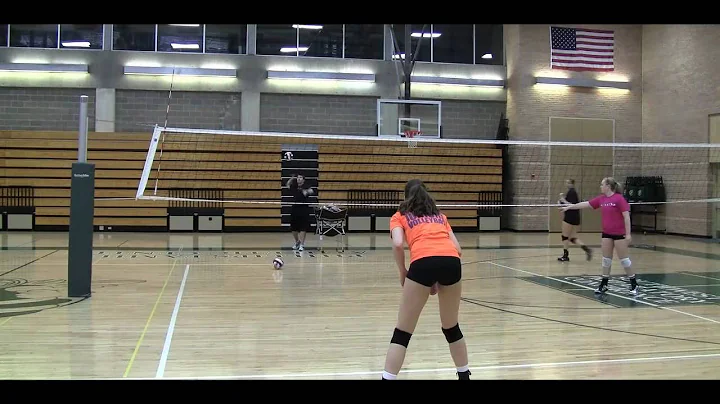 Katie Stebbins Volleyball Skills Video