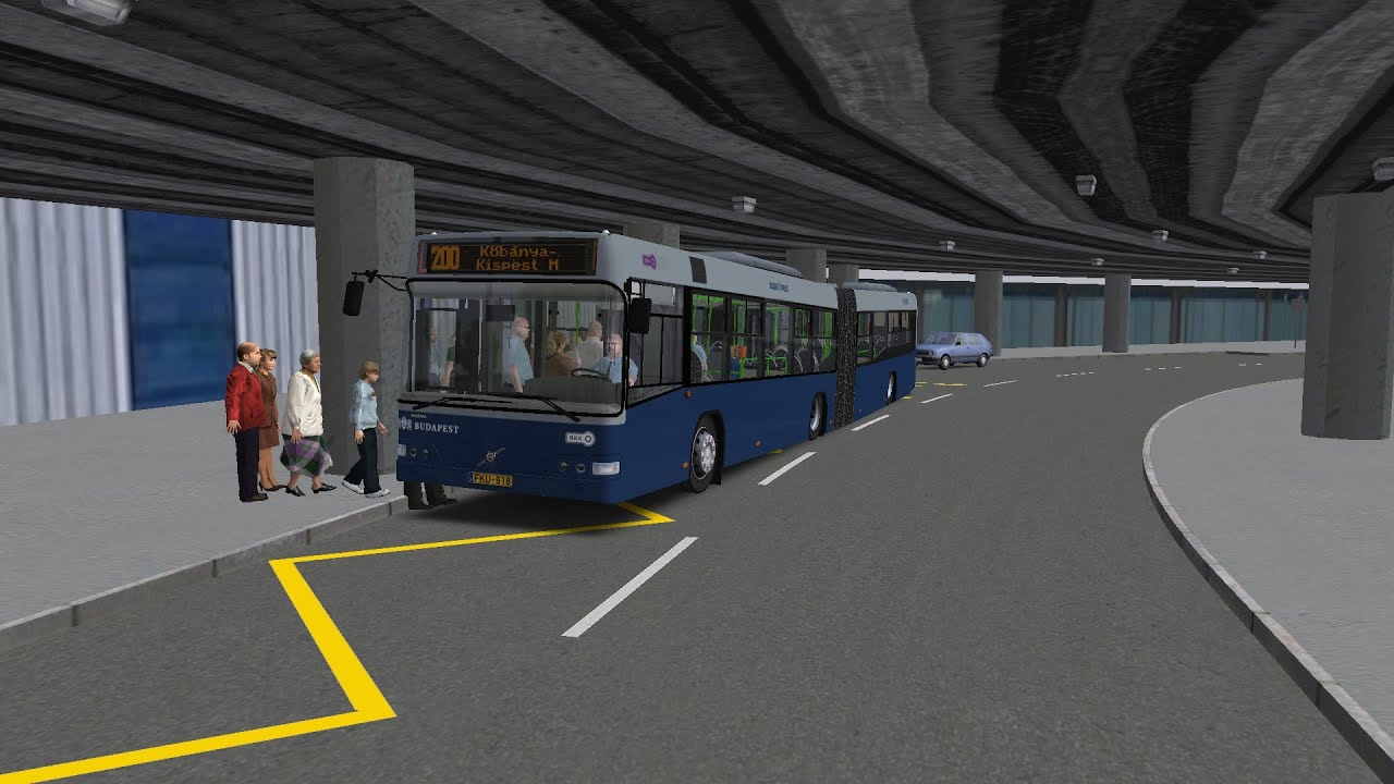 Omsi 2 | Délpest 5.1 | 200E → Kőbánya-kispest M | Volvo 7700A FLR-702