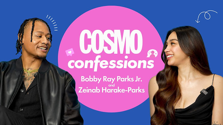 Cosmo Cofessions with Newlyweds Zeinab Harake-Parks and Ray Parks Jr.