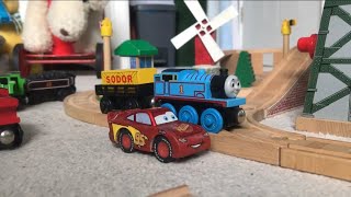 Thomas Wooden Railway And Disney Cars Wood Collextion Playtime