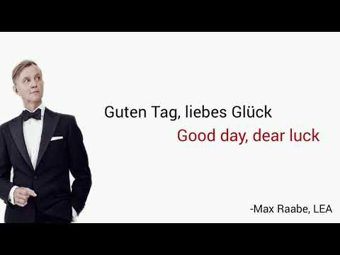 Guten Tag, liebes Glück, Max Raabe - Learn German With Music, English Lyrics