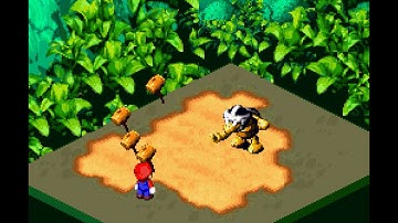 Super Mario RPG - Legend of Seven Stars [Boss 1] Hammer Bros.