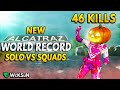 WORLD RECORD in ALCATRAZ (Solo vs Squads) | 46 Kills | Call of Duty Mobile: Battle Royale