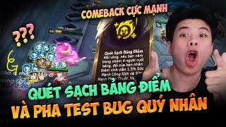 QUÉT SẠCH BẢNG ĐIỂM COMEBACK MÃN NHÃN VÀ PHA TEST BUG ẤN QUÝ NHÂN HỀ HƯỚC | GD SHAW1