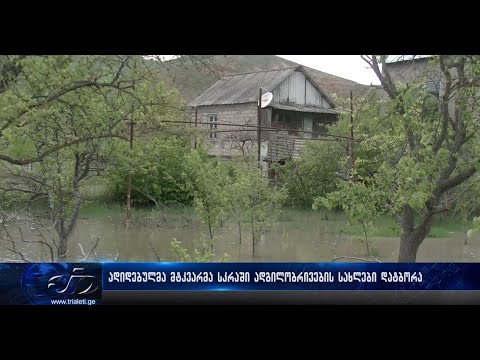 ადიდებულმა მტკვარმა სკრაში ადგილობრივების სახლები დატბორა