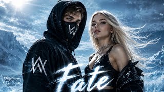 ALAN WALKER Ft AVA MAX - FATE ( Lyrics Video )