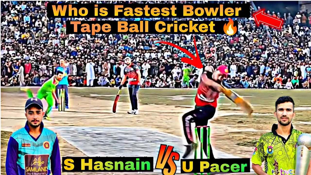 Who is Best bowler In Tape ball Cricket ? | Fastest Bowler in Cricket 🔥 ...