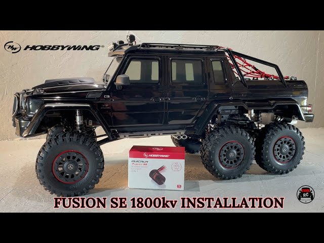 Traxxas Trx6 Mercedes Benz AMG G63 / Hobbywing Fusion SE