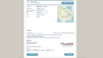 Code Red Emergency Notification System