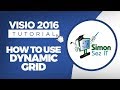 How to Align Shapes in Visio 2016 Using Dynamic Grid