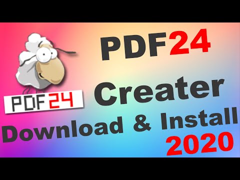 How to Download, Install PDF24  Creater In Windows 10/8/7  | Latest Version [Full Tutorial]