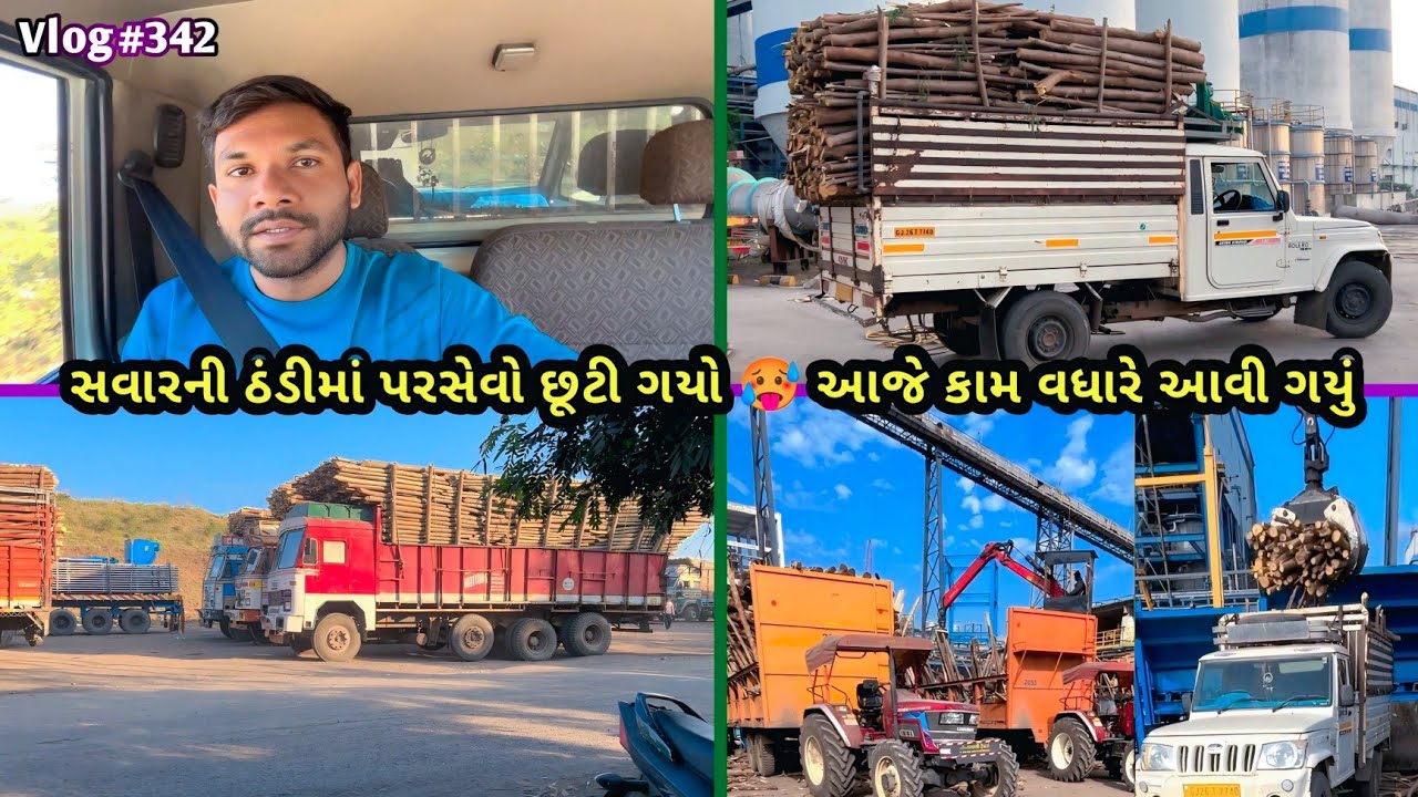 સવારની ઠંડીમાં પરસેવો છૂટી ગયો 🥵 આજે કામ વધારે આવી ગયું | Gujarati Lifestyle Vlog