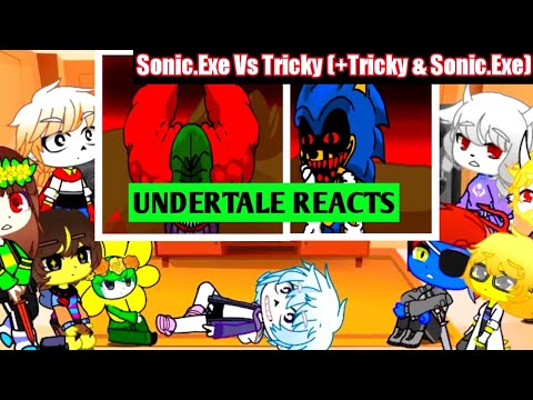 Download Undertale reacts to Sonic.EXE vs Tricky (2 ENDINGS)| Read DISCRIPTION|