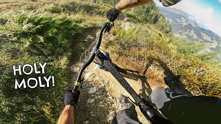 Schwerster Trail in Saalbach? - Erste Abfahrt auf dem Bergstadl Trail | Canyon Torque | Freeride Flo