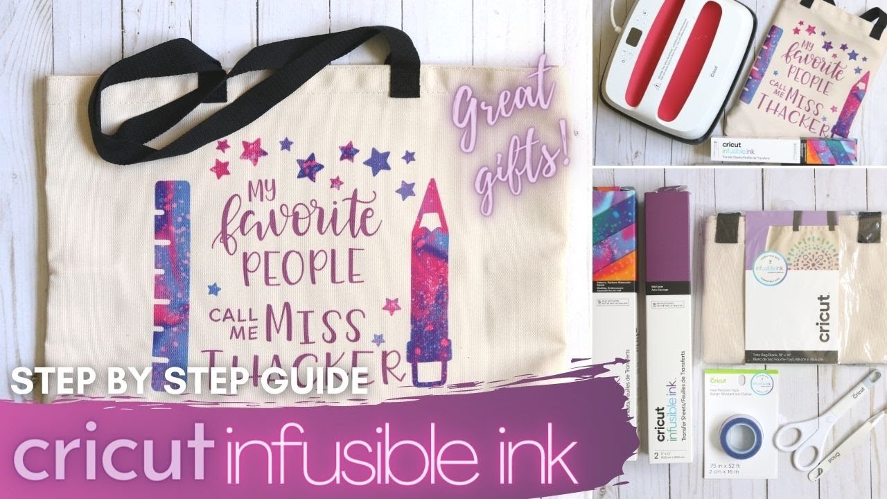 Cricut Infusible Ink Transfer Sheets - Watercolor Splash, Rainbow, Purple,  Pink