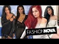 Trying On Kardashian Outfits from Fashion Nova