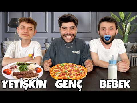 BEBEK, GENÇ veya YETİŞKİN YEMEK YARIŞMASI!? 👶👦👴