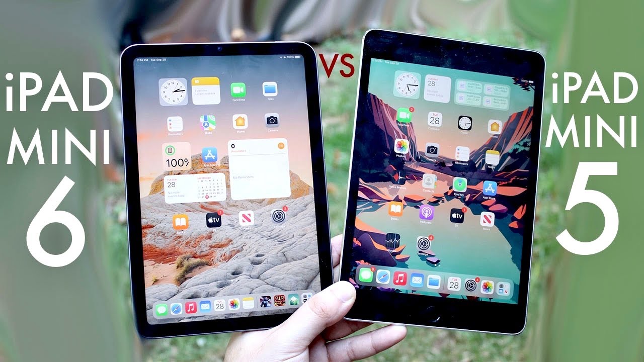 iPad Mini 6 Vs iPad Mini 5! (Comparison) (Review) 