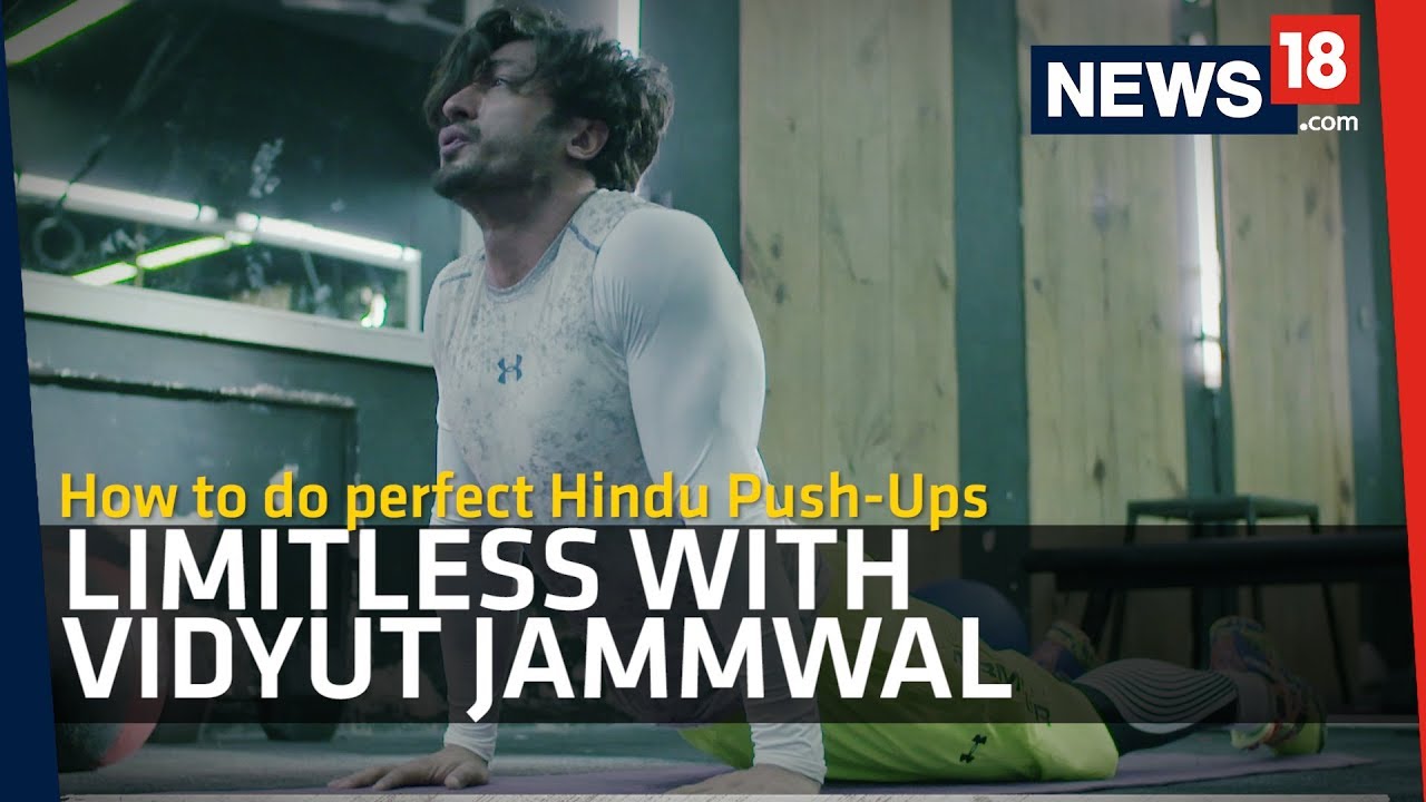 VIDYUT JAMMWAL SHOWS YOU HOW TO DO THE PERFECT HINDU PUSH-UPS
