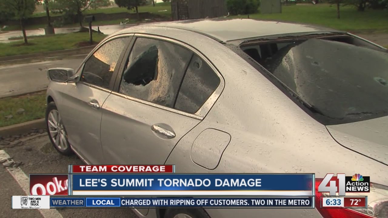 Residents in Lee's Summit begin to clean up after tornado touches down ...