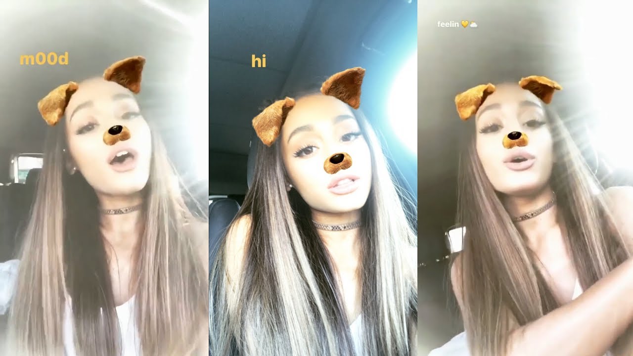 Ariana Grande | Snapchat Story | 16 July 2017 - YouTube