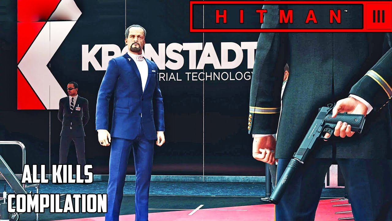HITMAN 3 - MIAMI, The Finish Line ALL KILLS Compilation - YouTube