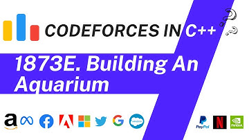 Building an Aquarium | Codeforces Round 898 (Div 4) | Codeforces 1873E Solution | Binary Search