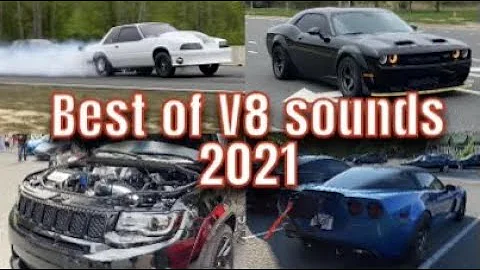 BEST OF V8 SOUNDS 2021 COMPILATION!! REVS, BURNOUTS, AND ACCELERATIONS!!