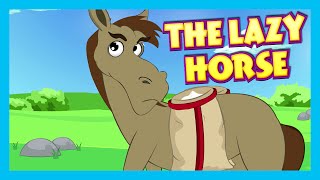 THE LAZY HORSE  Moral Story For Children | T Series Kids Hut | Best Learning Story | English Story