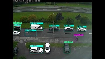 Live cam somewhere in the world with artificial intelligence by Yolov4