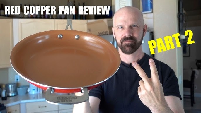 Red Copper Pan Review (12 inch): 21 Day Test 