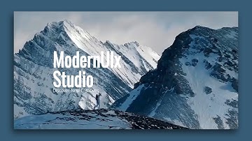Responsive landing page with video background