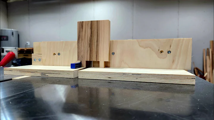 Katz-Moses Adjustable Box Joint Jig Build and Review