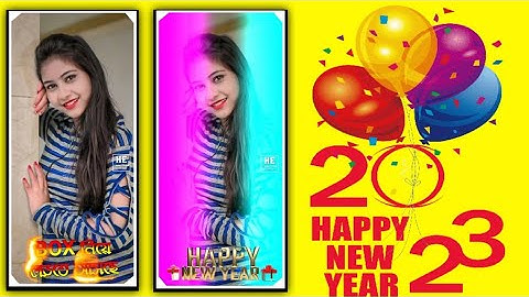 Happy New Year 2023 Light Effect Dj Status Video Editing | Hard Bass Dj Status Editing