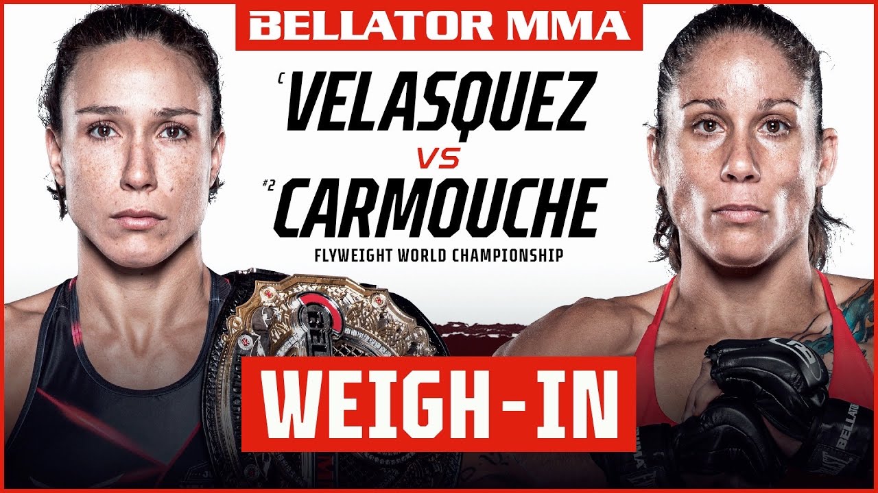 Watch Bellator 278 ceremonial weigh-in live stream video Velasquez vs