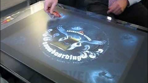 Microsoft Surface Demo @ CES 2008