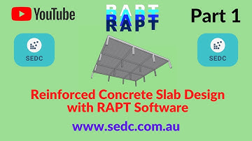 Reinforced Concrete Slab Design with RAPT (One-way & Two-way Slab) - Part 1
