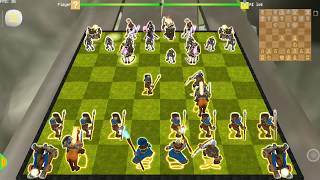 Battle Chess Android  Chess 3D Animation : Real Battle Chess  3D android game play hard level part 3 screenshot 2