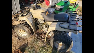 Abandoned ATV can we get it running