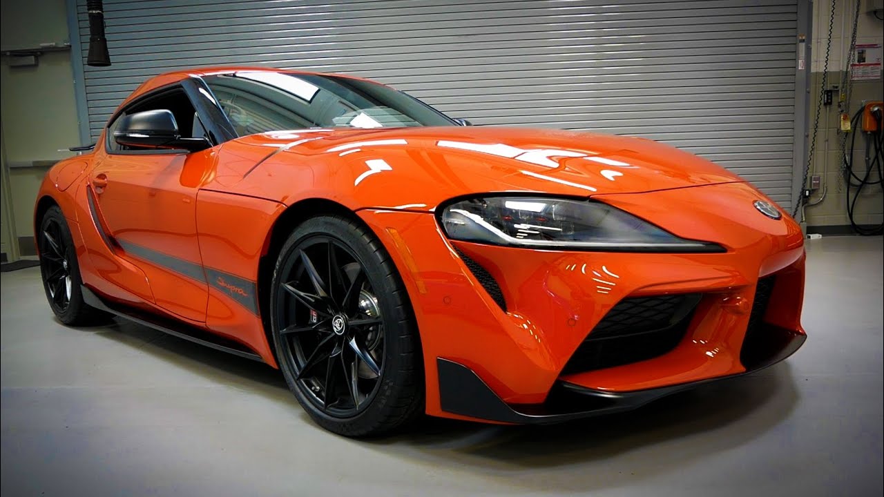 Toyota Finally Made an Orange Supra! 2024 GR Supra 45th Anniversary